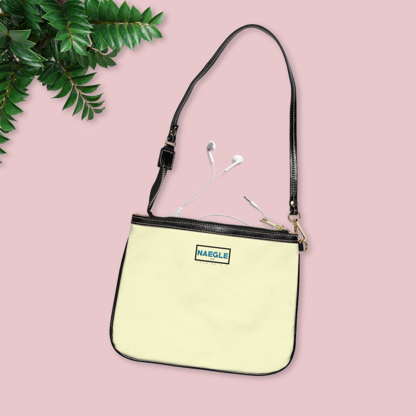 Small Shoulder Bag Naegle Music Logo with Katagana